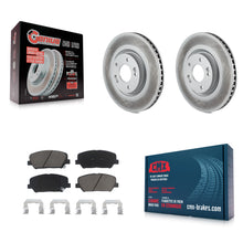 Load image into Gallery viewer, [Front] 2011-2015 Kia Optima 2.0L Premium Coated Rotors &amp; Ceramic Pads Brake Kit For Max Braking
