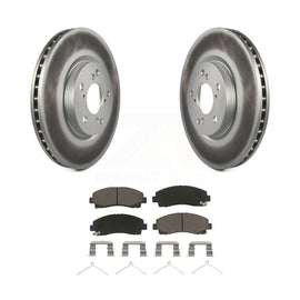 [Front] 2006-2014 Honda Ridgeline Premium Coated Rotors & Ceramic Pads Brake Kit For Max Braking