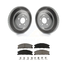 Charger l&#39;image dans la galerie, Front Coat Brake Rotors Ceramic Pad Kit For Ford Explorer With Heavy Duty Brakes