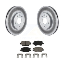 Load image into Gallery viewer, Front Coat Disc Brake Rotor Ceramic Pad Kit For Chevrolet Cruze Volt Bolt EV EUV