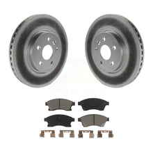 Charger l&#39;image dans la galerie, Front Coated Brake Rotor &amp; Ceramic Pad Kit For Chevrolet Buick Encore Trax Sonic