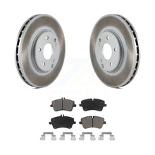 Load image into Gallery viewer, Front Coated Brake Rotor Ceramic Pad Kit For Mercedes-Benz C240 CLK350 C320 C280