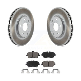 Front Coated Brake Rotor Ceramic Pad Kit For Mercedes-Benz C240 CLK350 C320 C280