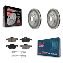 Charger l'image dans la galerie, Front Coat Brake Rotor Ceramic Pad Kit For Mini Cooper With 276mm Diameter