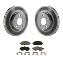 Charger l&#39;image dans la galerie, Front Coated Disc Brake Rotors And Ceramic Pads Kit For Nissan Altima