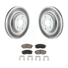 Charger l&#39;image dans la galerie, Front Coated Disc Brake Rotors And Ceramic Pads Kit For Nissan Altima