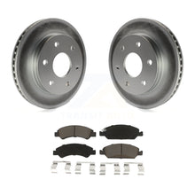 Load image into Gallery viewer, Front Coat Brake Rotor Ceramic Pad Kit For 2007 GMC Sierra 1500 Disc rear brakes