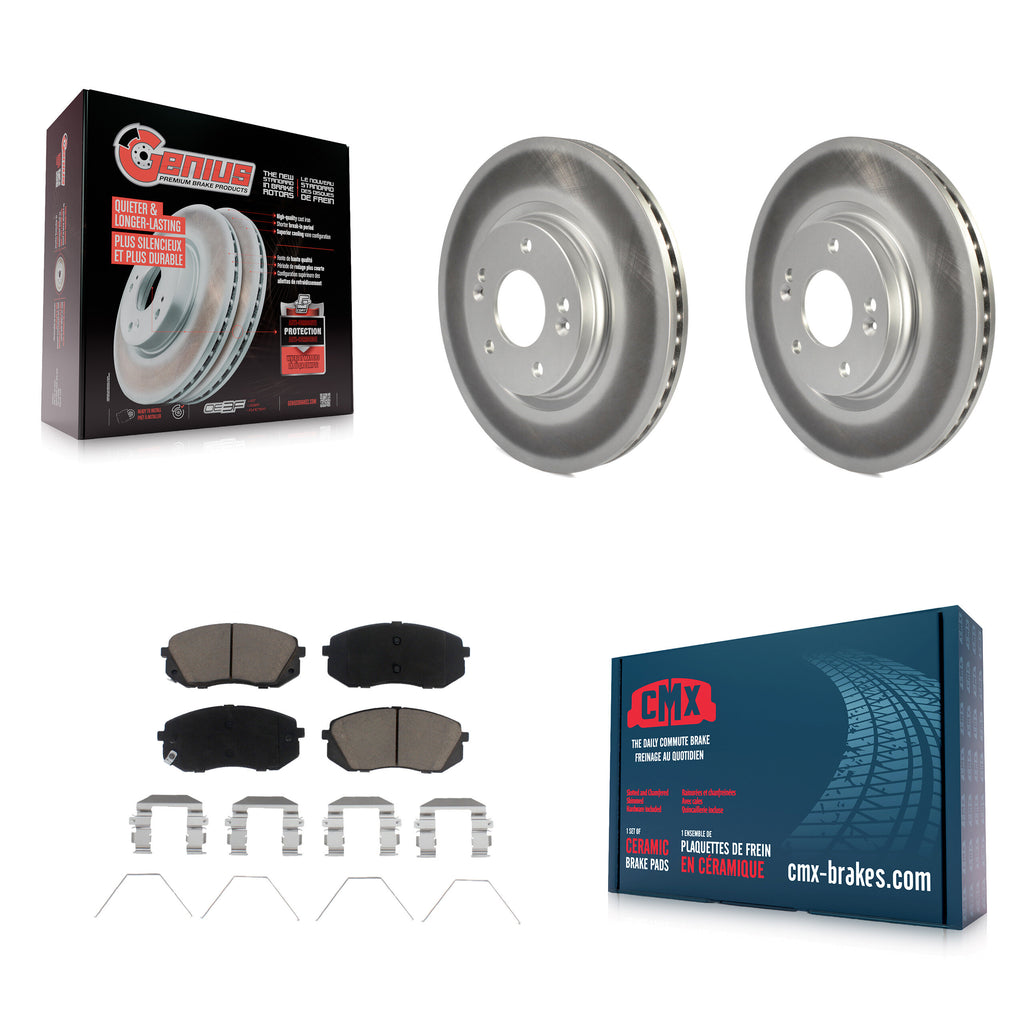 Kit de plaquettes en céramique pour Rotor de frein à disque, manteau avant, pour Kia Soul Hyundai Kona Elantra GT 