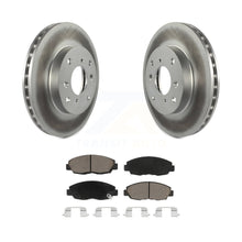 Load image into Gallery viewer, Front Coated Disc Brake Rotors And Ceramic Pads Kit For Honda Accord Acura CL