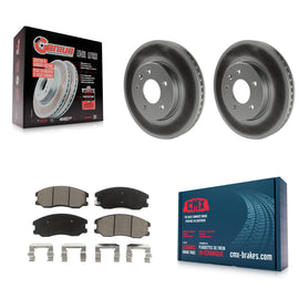 Front Coat Brake Rotors Ceramic Pad Kit For Chevrolet Equinox Saturn Vue Captiva