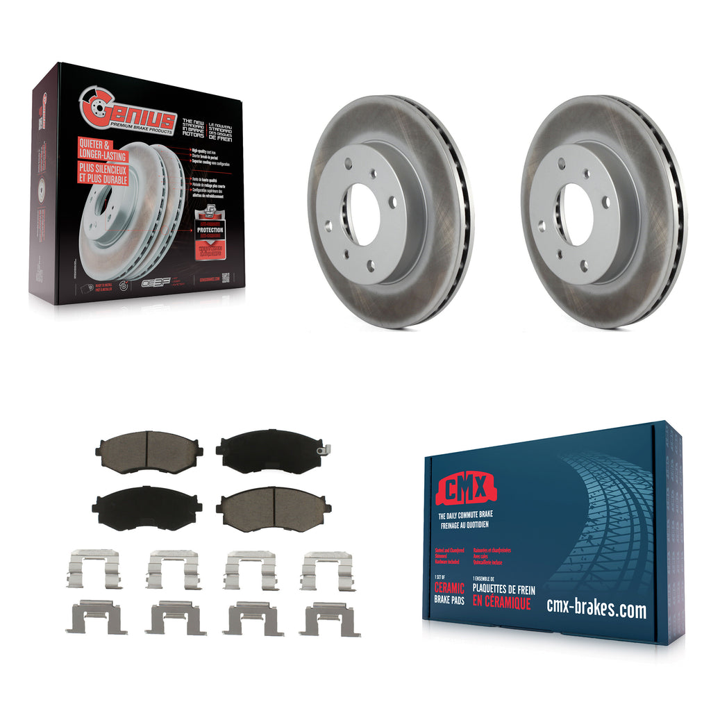 Kit de plaquettes de frein en céramique avec revêtement avant, pour Nissan Sentra 240SX Stanza INFINITI 