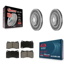 Charger l'image dans la galerie, Kit de protection en céramique de rotor de frein de manteau avant pour Volvo V70 R avec un diamètre de 305 mm 