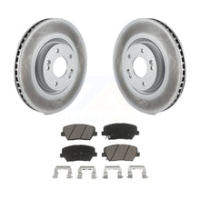 Load image into Gallery viewer, Front Coated Disc Brake Rotors And Ceramic Pads Kit For 2012-2017 Hyundai Azera