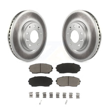 Load image into Gallery viewer, Front Coat Disc Brake Rotor Ceramic Pad Kit For Ford Edge Mazda CX-7 Lincoln MKX