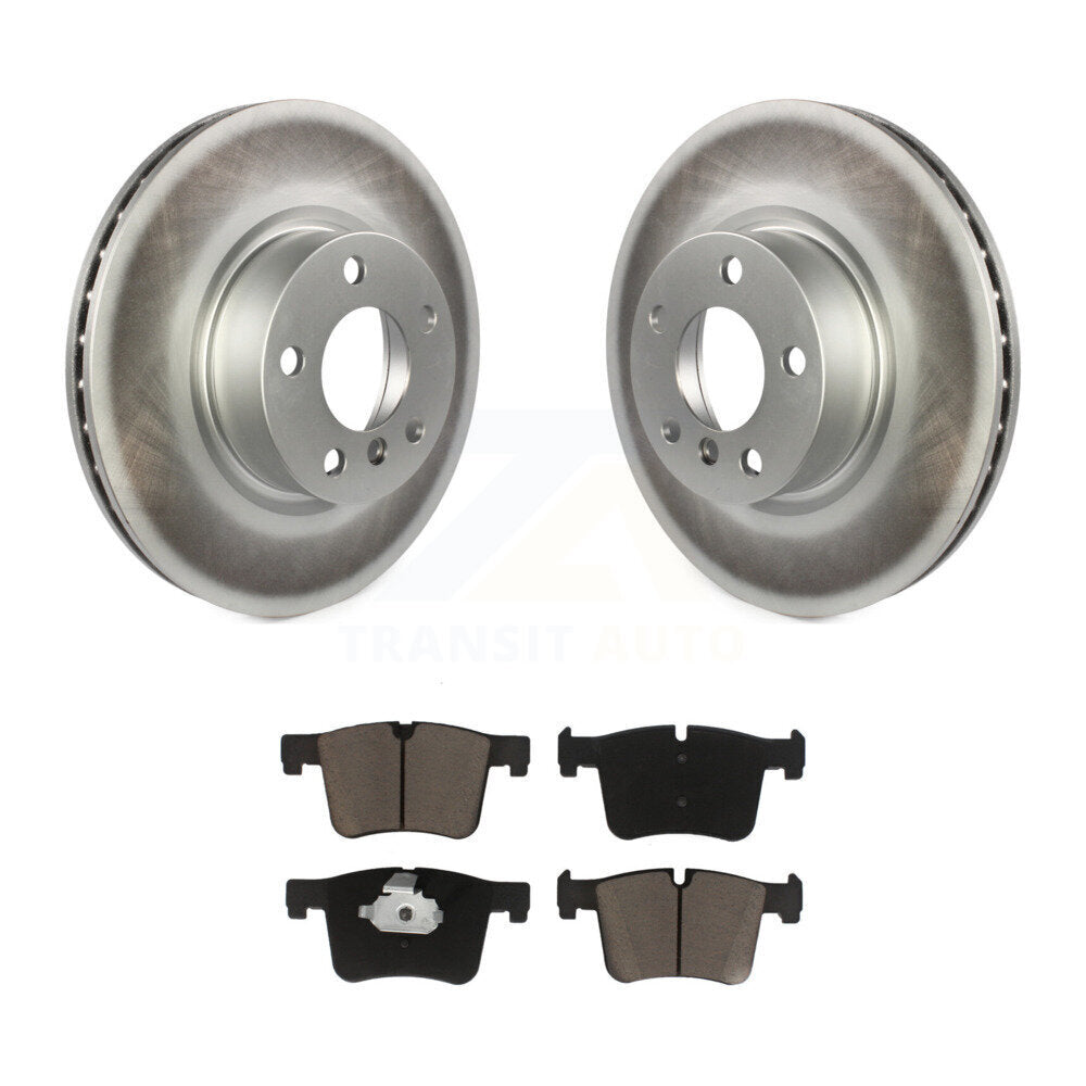 Kit de rotors de frein à disque avec revêtement avant et plaquettes en céramique pour BMW X3 X4 