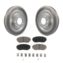 Load image into Gallery viewer, Front Coated Disc Brake Rotors And Ceramic Pads Kit For 2007-2015 Mazda CX-9