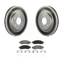 Load image into Gallery viewer, Front Coat Disc Brake Rotor Ceramic Pad Kit For Nissan NV200 LEAF Chevrolet City