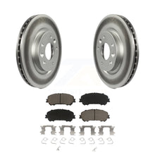 Charger l&#39;image dans la galerie, Front Coated Disc Brake Rotor And Ceramic Pad Kit For Nissan Rogue Sport Qashqai