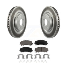 Load image into Gallery viewer, Front Coated Disc Brake Rotors And Ceramic Pads Kit For Nissan Rogue