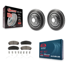 Load image into Gallery viewer, Front Coat Brake Rotors Ceramic Pad Kit For Toyota Highlander Sienna Lexus RX350