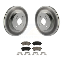 Load image into Gallery viewer, Front Coated Disc Brake Rotors And Ceramic Pads Kit For 2011-2014 Mazda 2