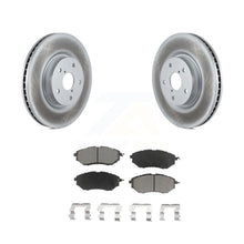 Charger l&#39;image dans la galerie, Front Coat Brake Rotors Ceramic Pad Kit For Subaru Outback Legacy WRX Tribeca B9