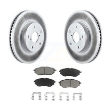 Charger l&#39;image dans la galerie, Front Coated Disc Brake Rotors And Ceramic Pads Kit For 2015 Subaru Legacy 2.5L