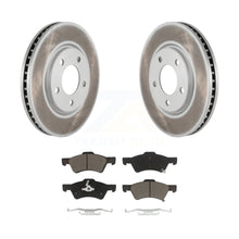 Load image into Gallery viewer, Front Coated Brake Rotor Ceramic Pad Kit For Dodge Grand Caravan Chrysler Town &amp;