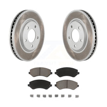 Load image into Gallery viewer, Front Coat Brake Rotors Ceramic Pad Kit For Dodge Grand Caravan Chrysler Voyager