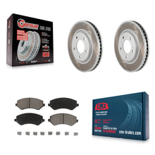 Charger l'image dans la galerie, Front Coat Brake Rotors Ceramic Pad Kit For Dodge Grand Caravan Chrysler Voyager