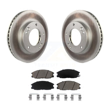 Load image into Gallery viewer, Front Coated Disc Brake Rotors And Ceramic Pads Kit For 2003-2006 Kia Sorento