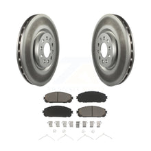 Load image into Gallery viewer, Front Coated Disc Brake Rotors And Ceramic Pads Kit For Jeep Cherokee