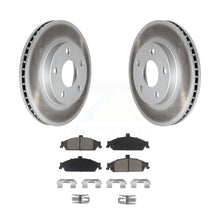 Load image into Gallery viewer, Front Coated Brake Rotor &amp; Ceramic Pad Kit For Chevrolet Pontiac Grand Am Malibu