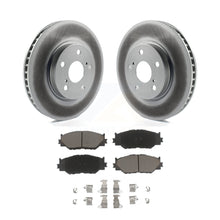 Load image into Gallery viewer, Front Coated Disc Brake Rotors And Ceramic Pads Kit For Lexus IS250