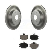 Charger l&#39;image dans la galerie, Front Coated Disc Brake Rotors And Ceramic Pads Kit For Smart Fortwo