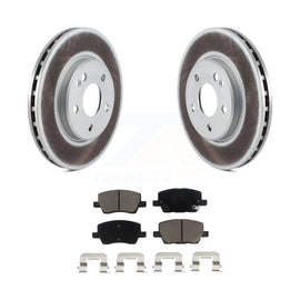[Front] 2006-2011 Mercedes-Benz B200 Premium Coated Rotors & Ceramic Pads Brake Kit For Max Braking
