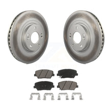 Load image into Gallery viewer, Front Coated Brake Rotors Ceramic Pad Kit For Hyundai Santa Fe Sport Kia Sorento