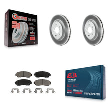 Load image into Gallery viewer, Front Coat Brake Rotor Ceramic Pad Kit For Honda CR-V Acura RDX Accord Crosstour