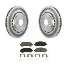 Load image into Gallery viewer, Front Coated Disc Brake Rotors And Ceramic Pads Kit For 2015-2020 Acura TLX