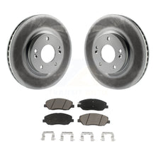 Load image into Gallery viewer, Front Coated Disc Brake Rotor And Ceramic Pad Kit For 2007-2009 Hyundai Santa Fe