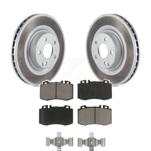 Load image into Gallery viewer, Front Coat Disc Brake Rotor Ceramic Pad Kit For Mercedes-Benz CLS550 CLS500 E550