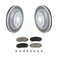 Charger l&#39;image dans la galerie, Front Coated Disc Brake Rotors Ceramic Pad Kit For 2006-2013 Suzuki Grand Vitara