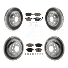 Charger l'image dans la galerie, Front Rear Coated Disc Brake Rotors And Ceramic Pads Kit For Volkswagen Beetle