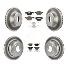 Charger l'image dans la galerie, Front Rear Coat Brake Rotor Ceramic Pad Kit For BMW 530xi 535xi 528i xDrive 535i