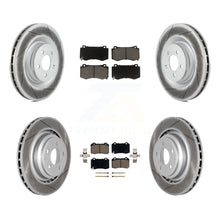 Load image into Gallery viewer, Front Rear Coat Disc Brake Rotors Ceramic Pad Kit For Dodge Charger Chrysler 300