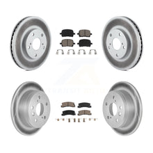 Charger l'image dans la galerie, Front Rear Coat Brake Rotors Ceramic Pad Kit For Toyota Camry Lexus ES300 Solara