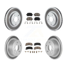 Load image into Gallery viewer, Front Rear Coat Brake Rotors Ceramic Pad Kit For Toyota Camry Lexus ES300 Solara