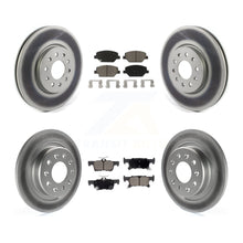 Load image into Gallery viewer, Front Rear Coated Disc Brake Rotors And Ceramic Pads Kit For Buick Envision