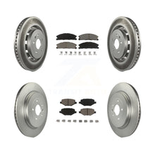 Load image into Gallery viewer, Front Rear Coat Brake Rotor Ceramic Pad Kit For Ford Explorer Police Interceptor