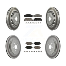 Load image into Gallery viewer, Front Rear Coat Brake Rotor Ceramic Pad Kit For Ford Explorer Police Interceptor